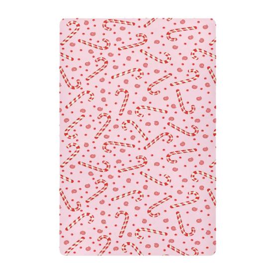 Yousheng Vánoční prostěradlo do postýlky Santa Claus Vánoční punčocha Froté prostěradlo do postýlky Vánoční stromek Potah na matraci do postýlky pro chlapce dívky Postýlka Dětský pokoj