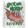 Rick And Morty Spaceship Soft Touch Blanket