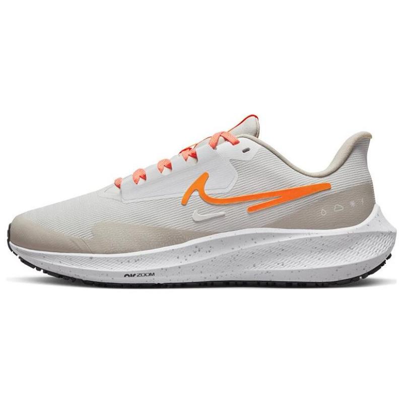 Nike Air Zoom Pegasus 39 Shield 'Light Grey Orange' Women's Sneakers DO7626-004