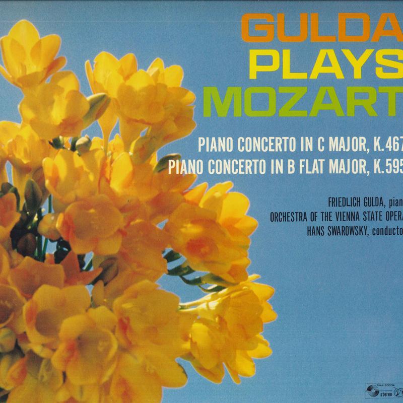 

LP Record FRIEDLICH GULDA - Mozart: Piano Concerto K.467, K.595 CHJ30034 CONCERT HALL Japan Classical Used