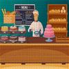 1000pcs Advanced Jigsaw Puzzle Suitable for - Bakery-Themed Challenge with Bread & Dessert Scenes, Portable Brain for, Gift Wrapping, Room Arrangement