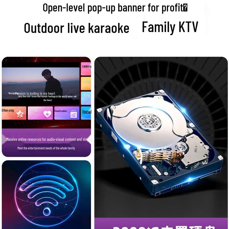 Sansui C3 Professional Video Karaoke KTV Sound System