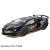 1:24 SVJ63 SCV12 Super Car Model Toy Exquisite Interior Metal Body Rubber Tires Vehicles Models Miniature Toys Collectible Item