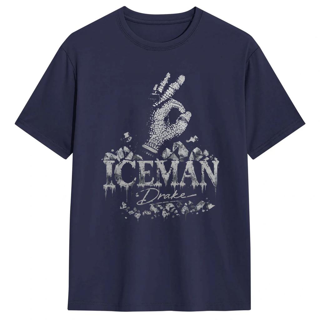 Unisexs Drakes IceUnisex Album 2026 Tour T Shirt 100 Cotton Tops Amazing Short Sleeve O Neck Tees Summer TShirts