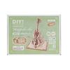 Tsukurun 3D Wood Puzzle Music Box Series Includes Japanese Instructions desu® (Magic Cello) -
