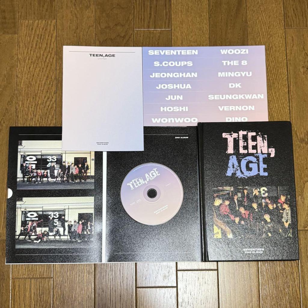 [USED] Seventeen CD 6-piece set with bonus CD only