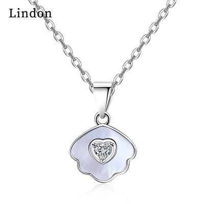 Lindon Women Necklace Pendant Copper Alloy Zircon Fashion Gift