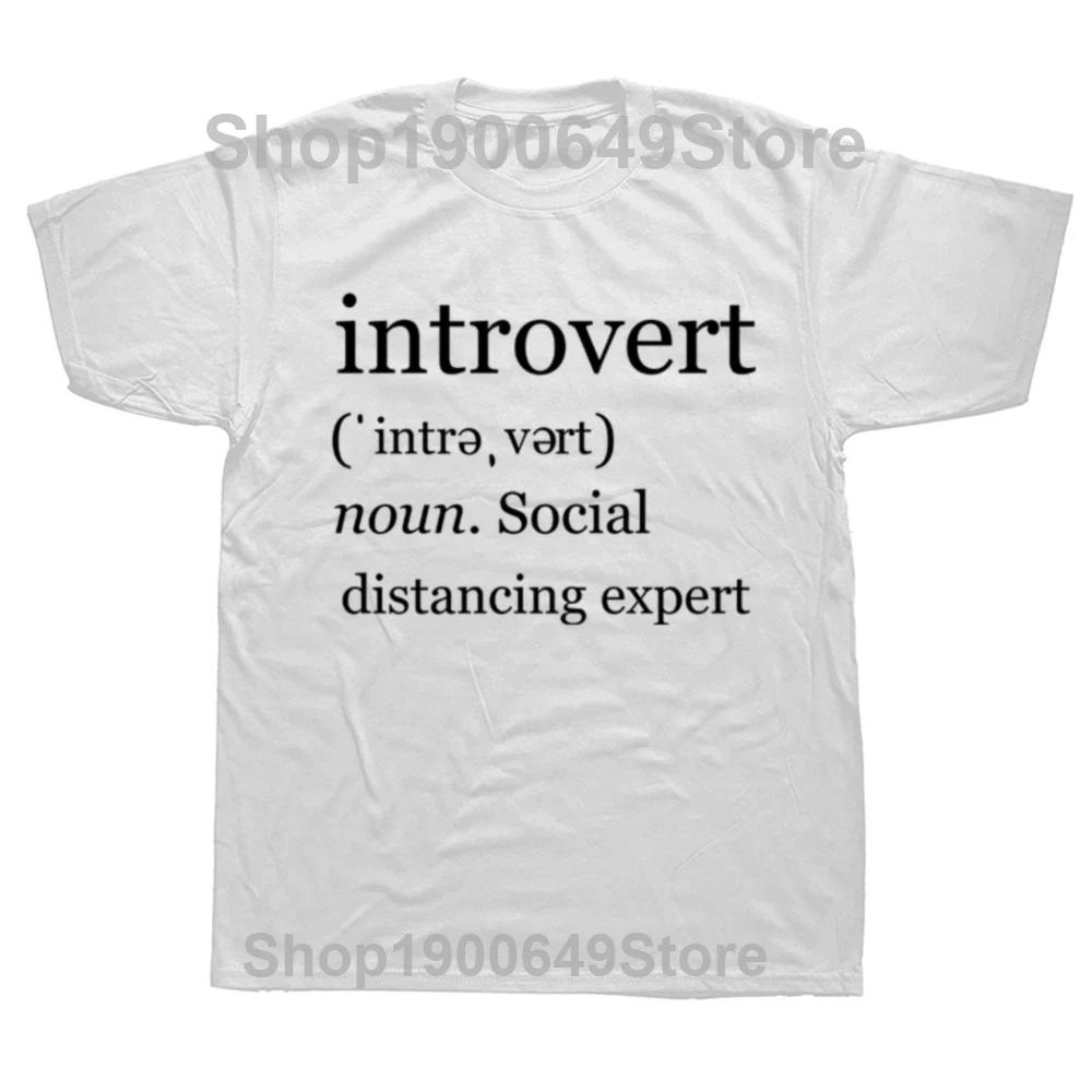 

Novelty Introvert Expert Classic T Shirts Graphic Cotton Streetwear Short Sleeve Birthday Gifts Summer Tshirt Mens Clothing S