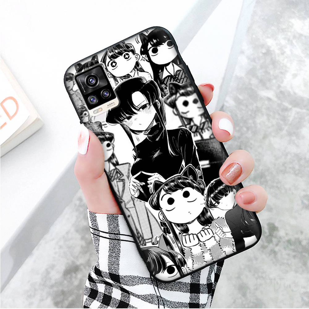 Black Case for Xiaomi Redmi 13C Note 9 iPhone XR 7 8 14 15 11 12 13 X XS Pro Max Samsung A25 S23 S24 FE Ultra Plus Komi San