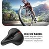 MTB Bicycle Seat Breathable Big Butt Bike Seat Shock Absorbing Touring Saddle Comfortable Bicycle Saddle for Ridng Mountain Bike