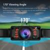License Plate Camera Universal Ccd High-Definition Night Vision Colorful 170 Degrees Waterproof Backup Camera For Gps Monitor