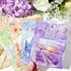 10pcs/1lot Kawaii Scrapbook Sticker Four Seasons Story Scrapbooking Supplies Planner Decorative Stationery Sticker