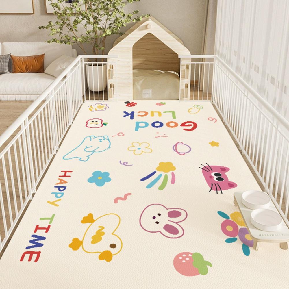 Waterproof Flooring Dog Cat Mat Non Slip Cleaning Mat New Pet Carpet