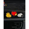 Snoopy Car Air Freshener Car Air Conditioning Vent Clip Perfume Creative Cartoon Car Interior Aroma Diffuser Stone New Car Decoration