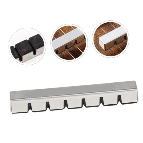FUTUREORYY Practical Guitar Sound-Dampening Pad, Aluminum Alloy, Quieting Effect, Long-Lasting Use, Durable, Noise-Blocking Accessory for Home Practic