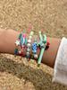 Süßer Cartoon Fisch Oktopus Muschel Anhänger Handgewebte Perlen Damen Armband Set Party Schmuck