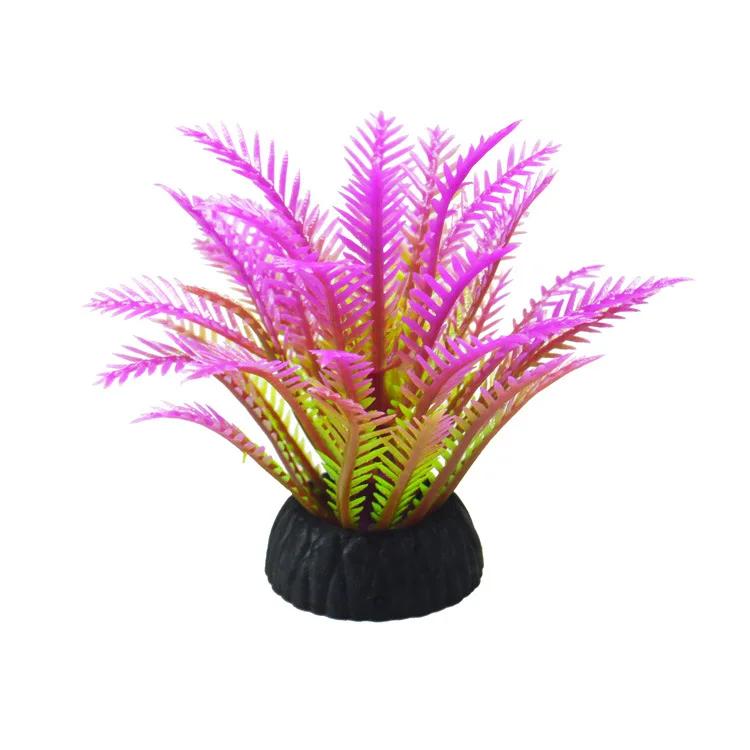 Artificial Aquarium Decorative Aquatic Plants Simulation Water Weeds Ornament Fish Tank Grass Decoration Accessories