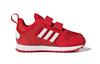 Adidas Originals ZX 700 Abrasion Resistant Low top Toddler Shoes Red Infant And Toddler GV8872