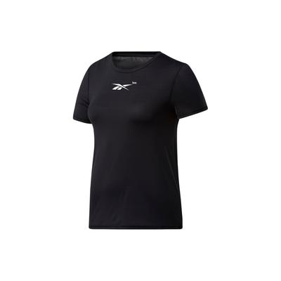 Tsr Ss Ac T-Shirt Logo Print Feuchtigkeitsableitend Rundhals Kurzarm T-Shirt Damen Oberteile Schwarz GJ6191