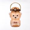 1000/1400ml Cute Bear Water Bottle Portable Large Capacity Water Cup Sport Drinking Mug With Straw