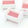 Miniature Wooden Rocking Cradle Bed For 1/12 Scale Dollhouse Scene Display Decors And Ball Jointed Dolls Companions