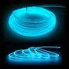 5M Car Interior Led Strip Light Neon EL Wiring Decorative Lamp For Auto DIY Flexible Ambient Light USB Party Atmosphere Diode Neon Lights 4