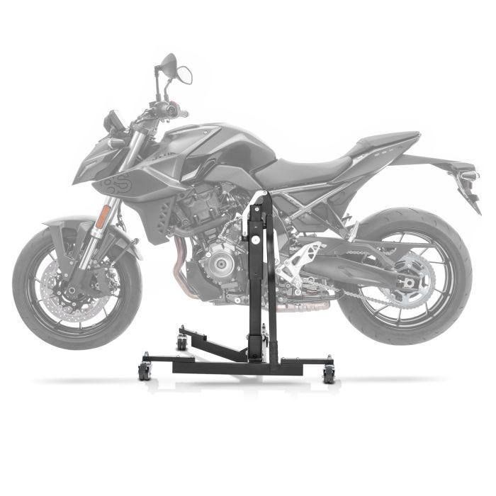 Lève moto centrale - ConStands Power-Evo - Compatible Suzuki GSX-8S 23-25 - Capacité 300 kg - Noir