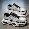 Men's shoes autumn new breathable shoes men's sports shoes trend versatile thick-soled heightening casual running shoes