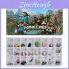 Minecraft Miniature Pvc Figures With Assorted Character Poses For Gift And Collection