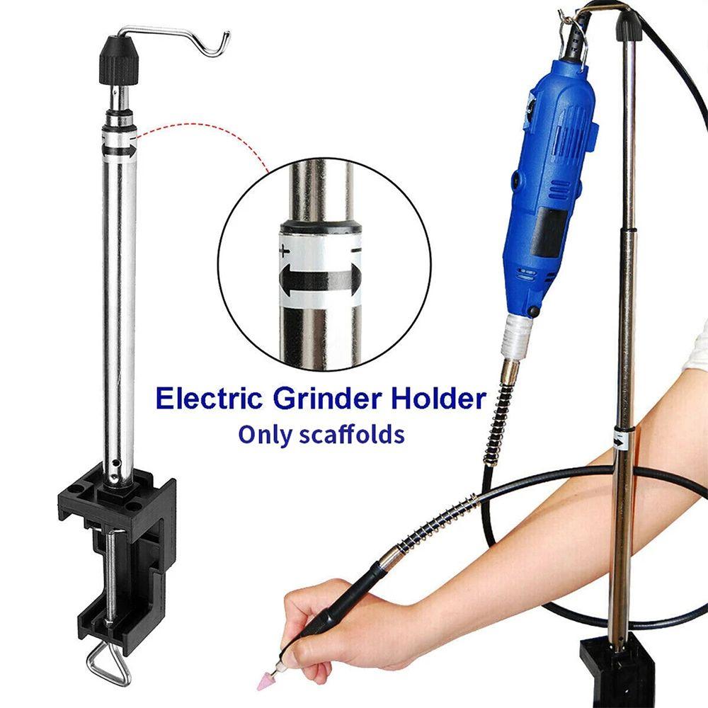 Electric Grinder Accessories Stand Rotary Grinder Rack Grinding Fittings Holder Mini Drill Hanger