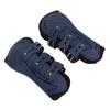 1 Pair Horse Front Leg Boots Shock Absorption Lightweight Protective Horse Leg Protector for Jumping Show Training Blue