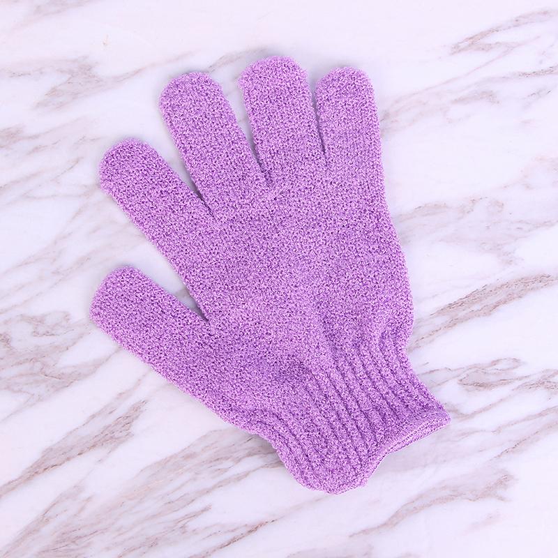 Exfoliační tělové rukavice do sprchy a koupele Lufa Masážní houba na kůži