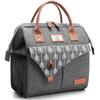 Lekesky Bento Bag Large 10L Lunch Bag with Insulated Clasp and Stylish Lunch Tote Bag for and Unisex - Handle, Leakproof, Water-Repellent, Closure,