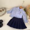 Girls' Bunny Vest & Skirt Set - Autumn/Spring
