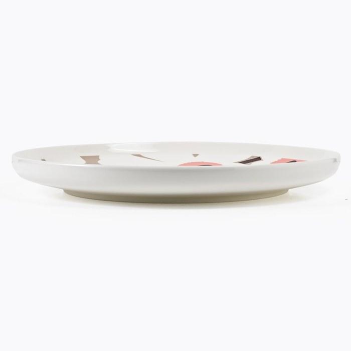 Marimekko Unikko Plate 25cm Clay White Rose 75532