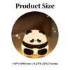 Cute Rechargeable LED Night Light Duck Panda Touch Sensor Lamp with Timer Warm Light Animal Table Lamp Bedroom Decor Kid Gift