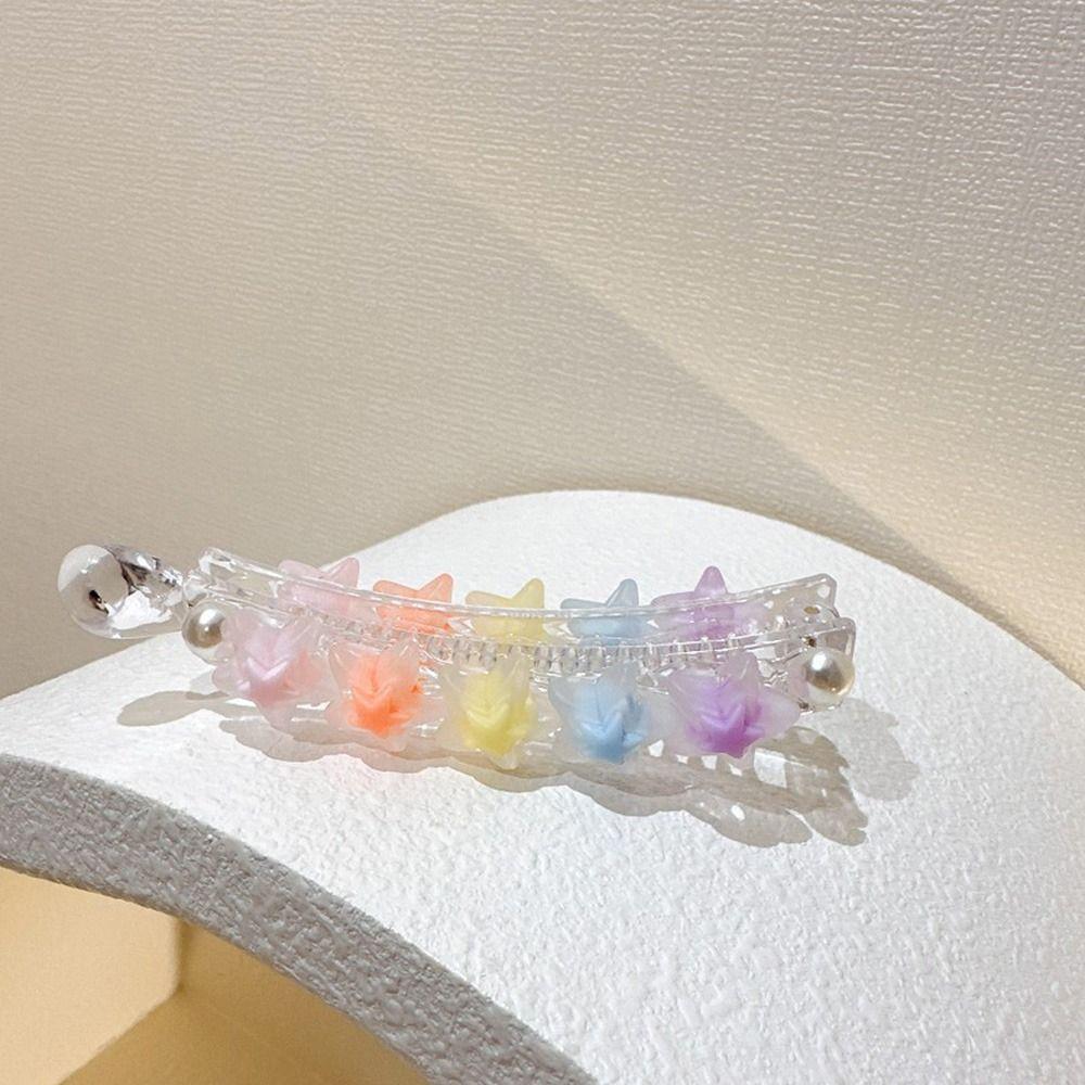 Colorful Hair Clips Frosted Banana Clip Vertical Clip Large Banana Hair Clips  Girl