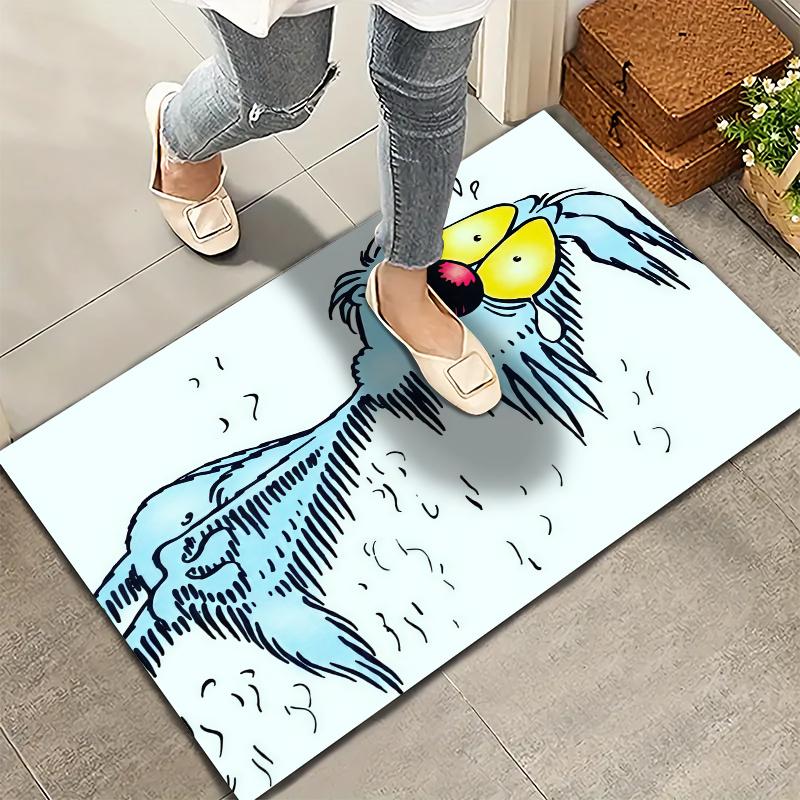 Lupo Alberto Carpet Rug for Living Room Bedroom Home Sofa Decoration,Kids play Nonslip Floor Mat