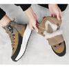 Winter Snow Boots 2025 Light Luxury Ultra-soft High-top Warm Cotton Shoes Thickened Anti-freeze Boots Thick-sole Men's