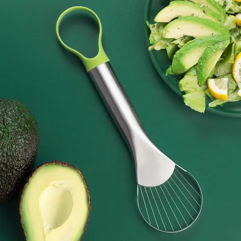 Avocado Slicer Tool -2-in-1 Stainless Steel Avocado Slicer and Avocado Remover