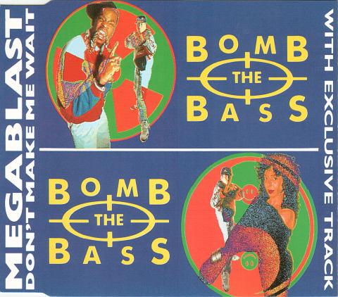 CD BOMB THE BASS - Megablast / Don't Make Me Wait DOOD2CD Rhythm King 1988 UK Dance & Electronica Used