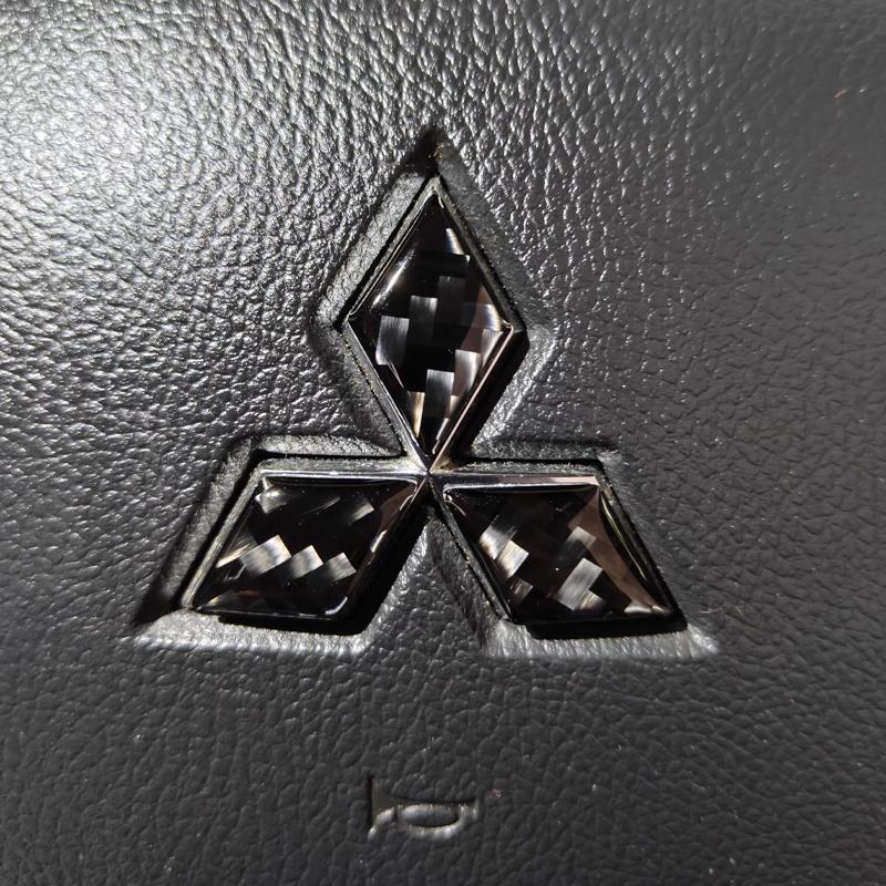 Epoxy Sticker for Mitsubishi Car Steering Wheel Emblem Modified Decal Lancer EX Outlander Pajero ASX Eclipse Cross Ralliart