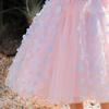 Blumenmädchen Baby Hochzeitskleid Feenblüten Kinderkleidung Mädchen Partykleid Kinderkleidung Ausgefallenes Teenager-Mädchenkleid 0 1 2 3 Jahre