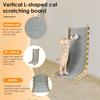 L Shape Cat Scratching Board Felt Durable Vertical Cat Scratching Pad With Ball Pet Paw Grinding Tool Pet Supplies Accessories