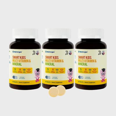 Smart Kids Multivitamin & Mineral (60 Tabletten) X 3 Flaschen