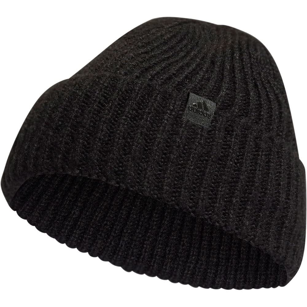 

Adidas EMI46 Knit Cuffed Beanie Black Sizes Women s Hat, (HM9906), 54-57cm