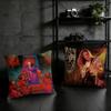 Rock Band DDeath cushion cover Birthday Anniversary Gifts Double Sided Printed Zipper Cushion Cover Soft Skin Bedding