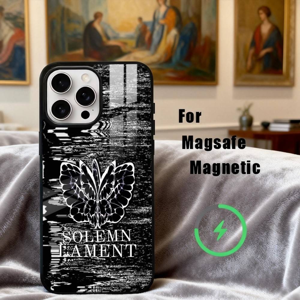 Limbus C-Company Quixote Butterfly Phone Case For iPhone17,16,15,14,13,12,11 Plus,Pro Max Magnetic For Magsafe Wireless Charging