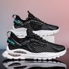 2025 summer new large mesh hollow dad shoes mesh breathable sports shoes men's lightweight and comfortable running shoes