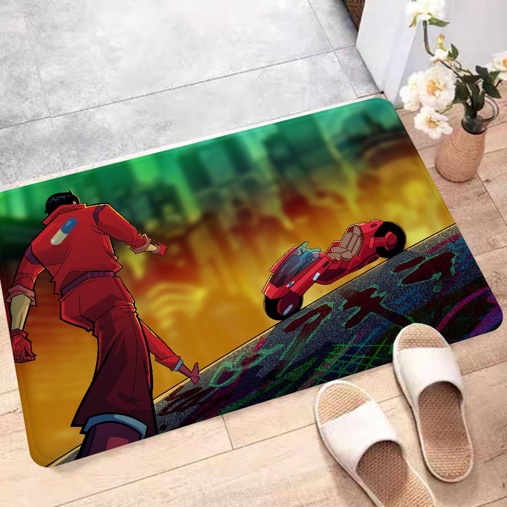 Japanese Manga A-AKIRA Door Mat Washable Non-Slip Living Room Sofa Chairs Area Mat Kitchen Bedside Area Rugs